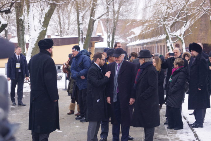 Auschwitz-Birkenau Jahrestag der Befreiung