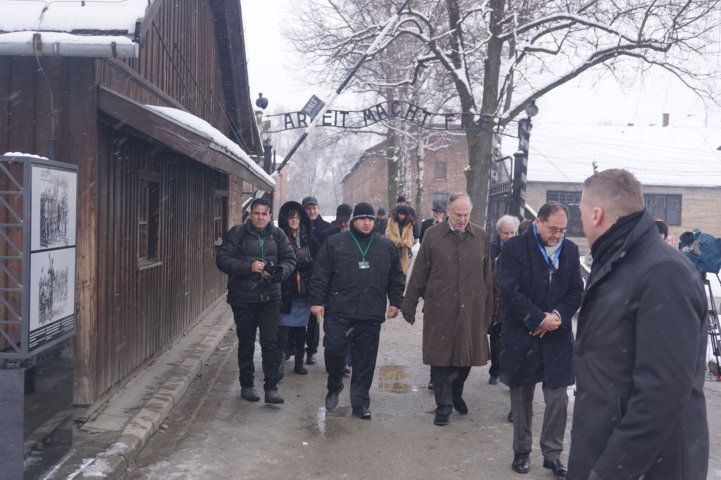 Auschwitz-Birkenau Jahrestag der Befreiung