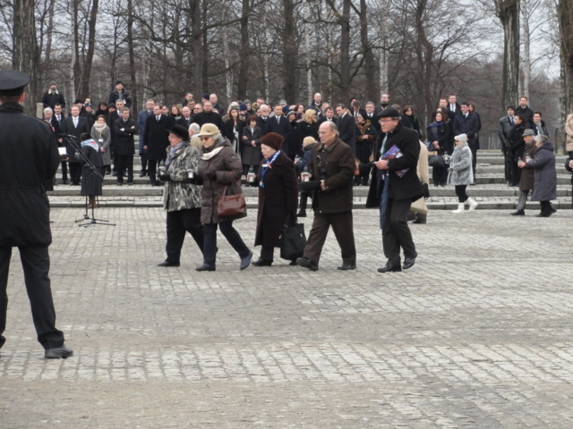 Auschwitz-Birkenau Jahrestag der Befreiung