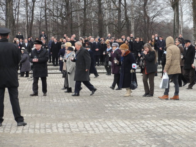 Auschwitz-Birkenau Jahrestag der Befreiung