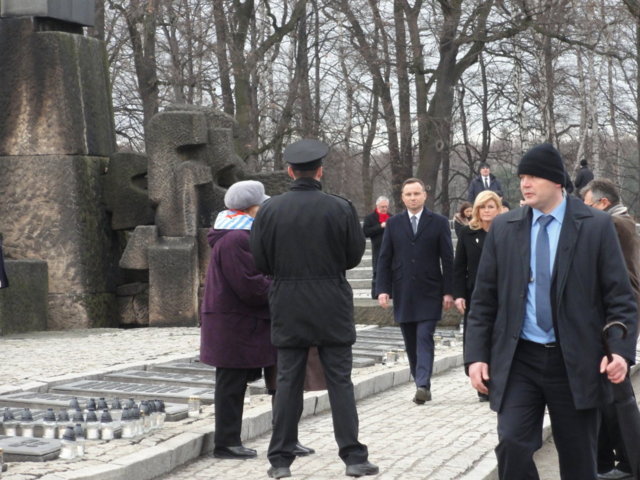 Auschwitz-Birkenau Jahrestag der Befreiung