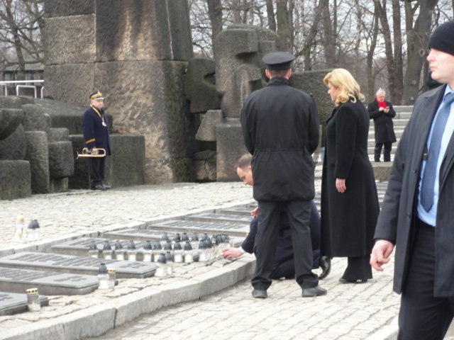 Auschwitz-Birkenau Jahrestag der Befreiung