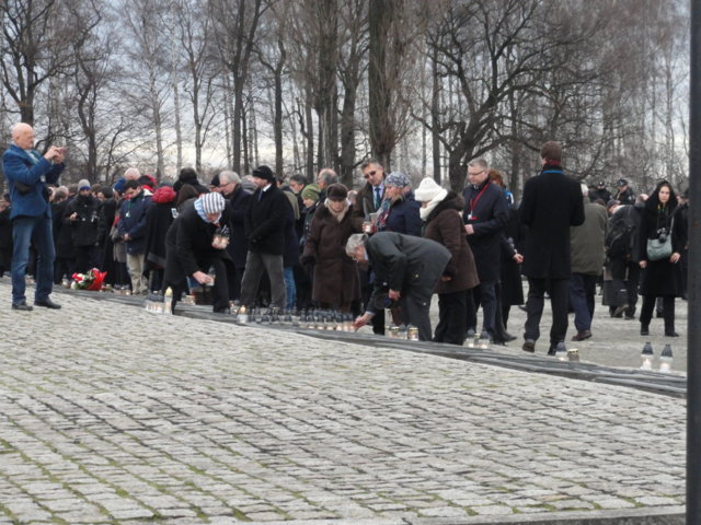 Auschwitz-Birkenau Jahrestag der Befreiung