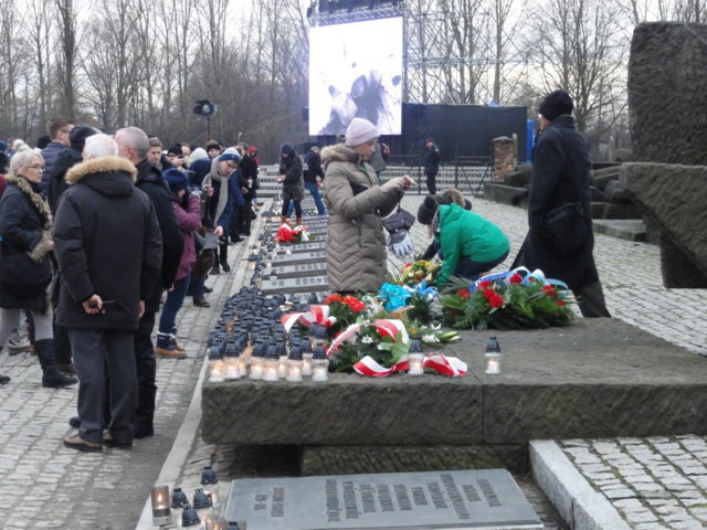 Auschwitz-Birkenau Jahrestag der Befreiung