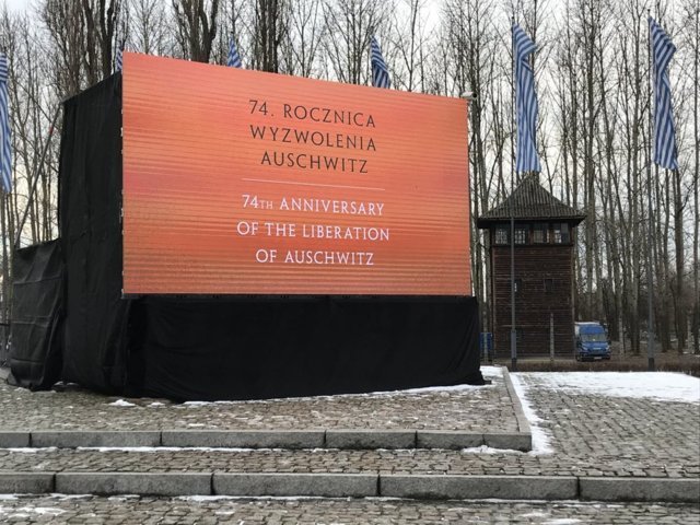 74. Jahrestag der Befreiung des KZ Auschwitz-Birkenau