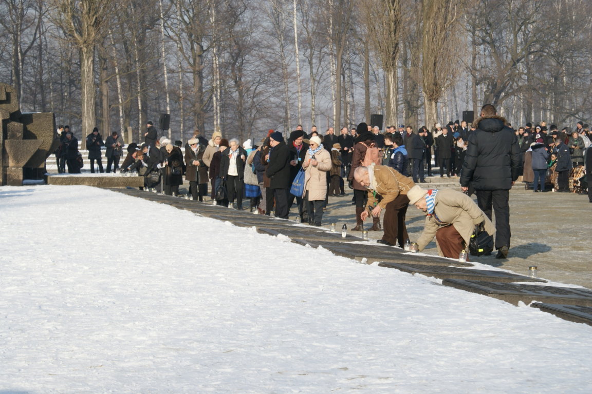 Auschwitz-Birkenau Jahrestag der Befreiung