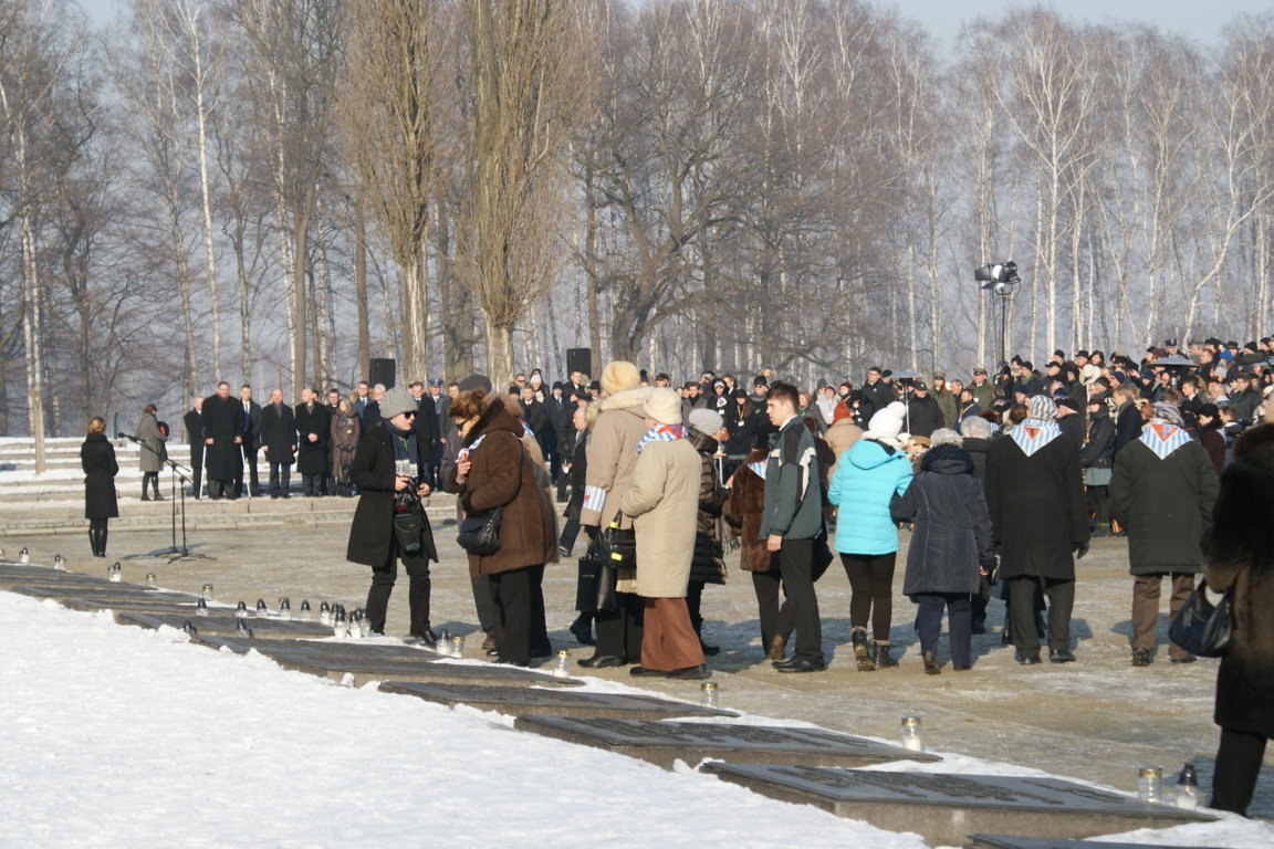 Auschwitz-Birkenau Jahrestag der Befreiung