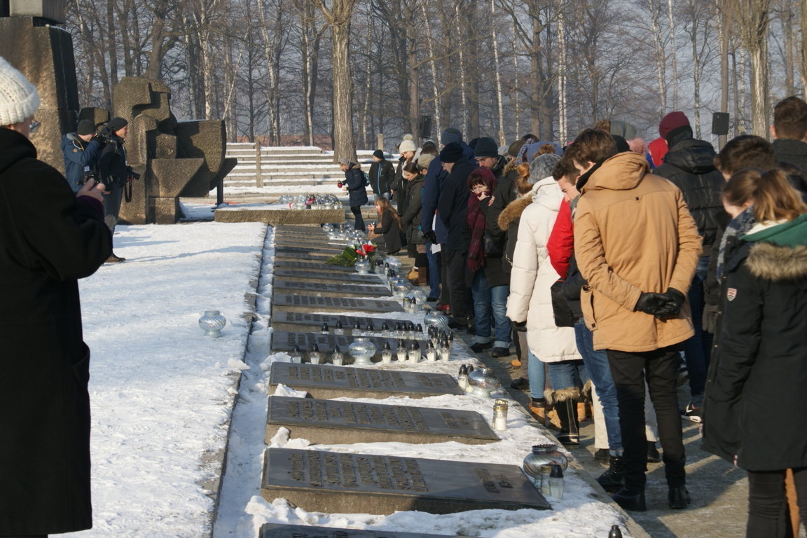 Auschwitz-Birkenau Jahrestag der Befreiung