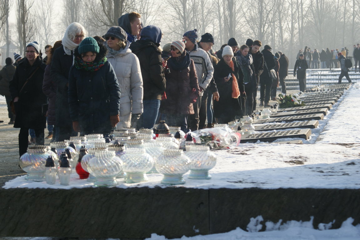 Auschwitz-Birkenau Jahrestag der Befreiung