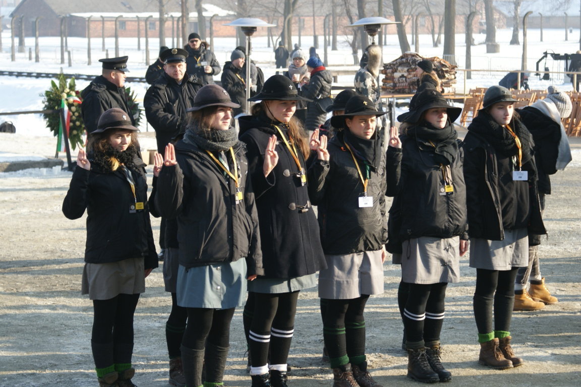 Auschwitz-Birkenau Jahrestag der Befreiung