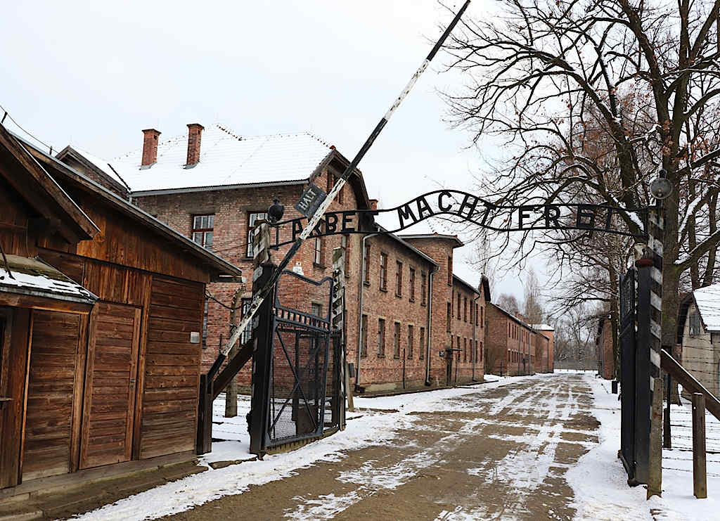 KZ Auschwitz Haupteingangstor